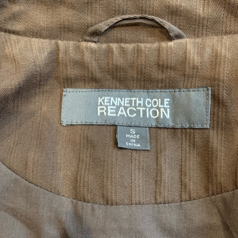 Kenneth Cole Reaction Trench Coat - Picture 5 of 5